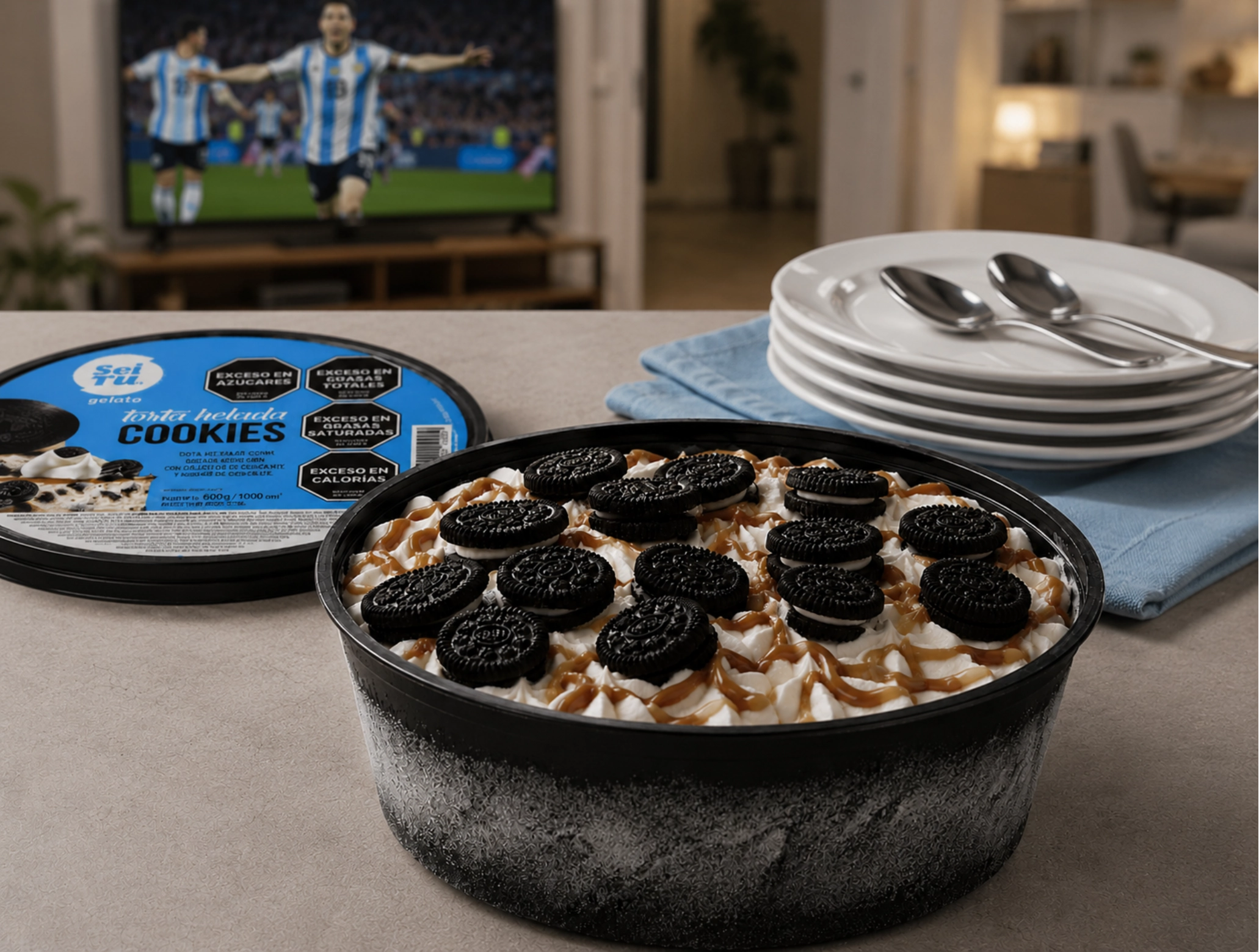 Un postre Sei Tu para compartir