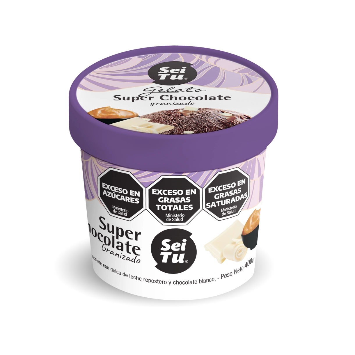 Pote de helado Sei Tu, presentación 5