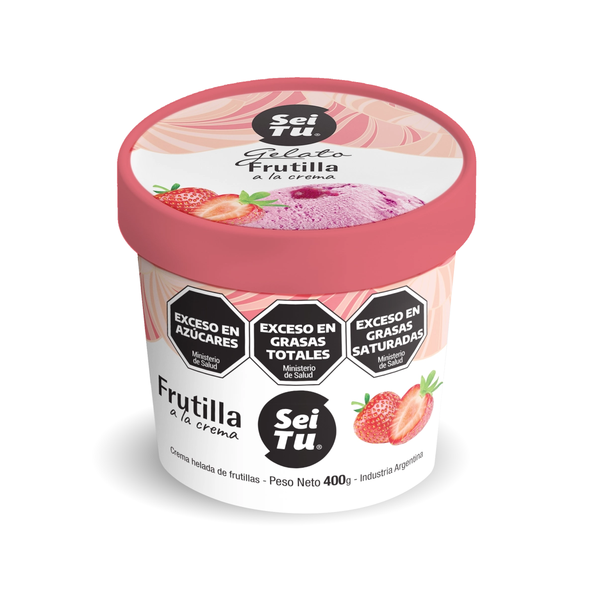 Pote de helado Sei Tu, presentación 2