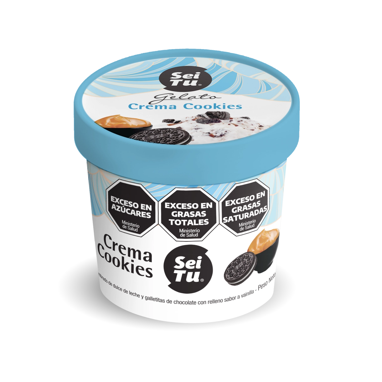 Pote de helado Sei Tu, presentación 1