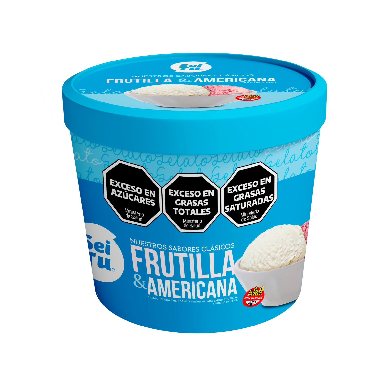 Pote de helado Sei Tu, presentación 3