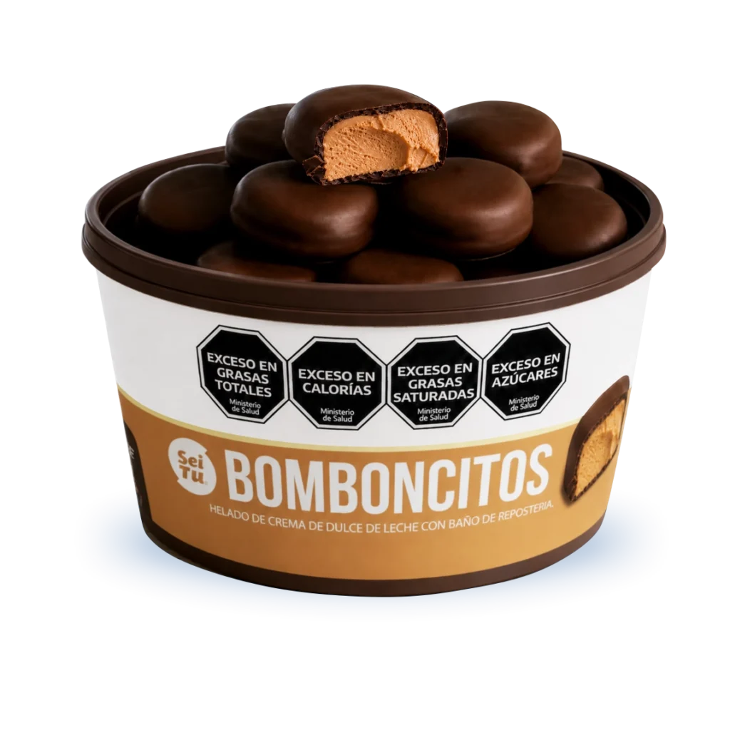 Bomboncitos Helados Dulce de leche