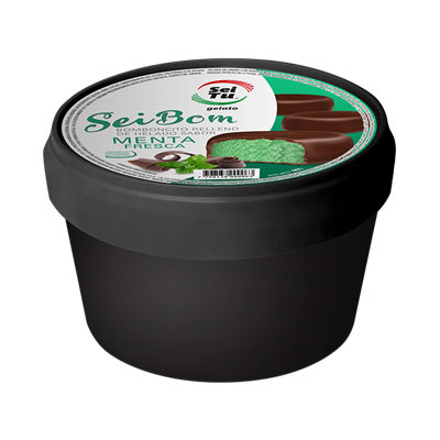 Bombones helados de menta