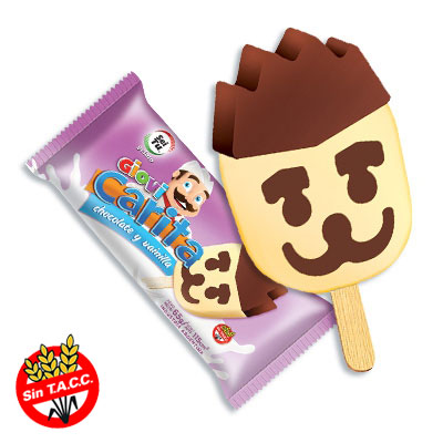 Carita chocolate y vainilla sin gluten