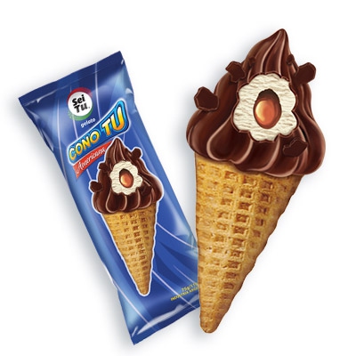 Cono Tu de crema americana