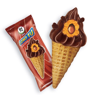 Cono Tu de dulce de leche