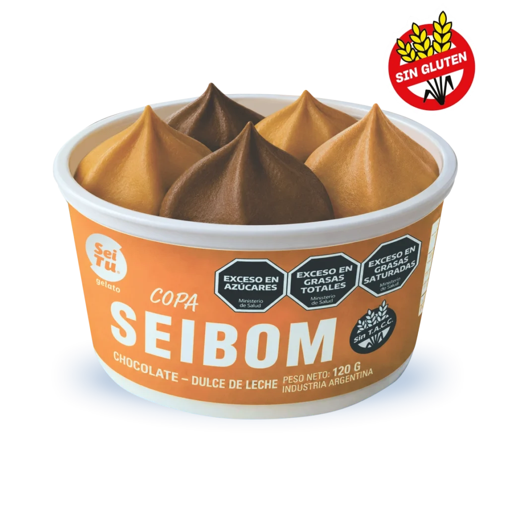 Copa SeiBom Chocolate y dulce de leche