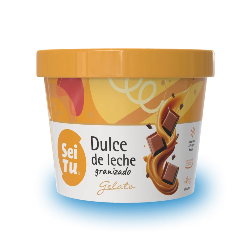 Gelato Premium Dulce de leche granizado