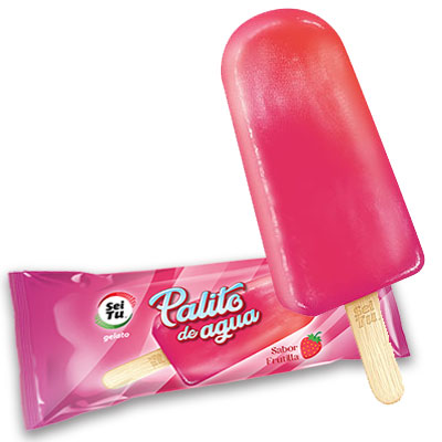 Palito de agua de frutilla