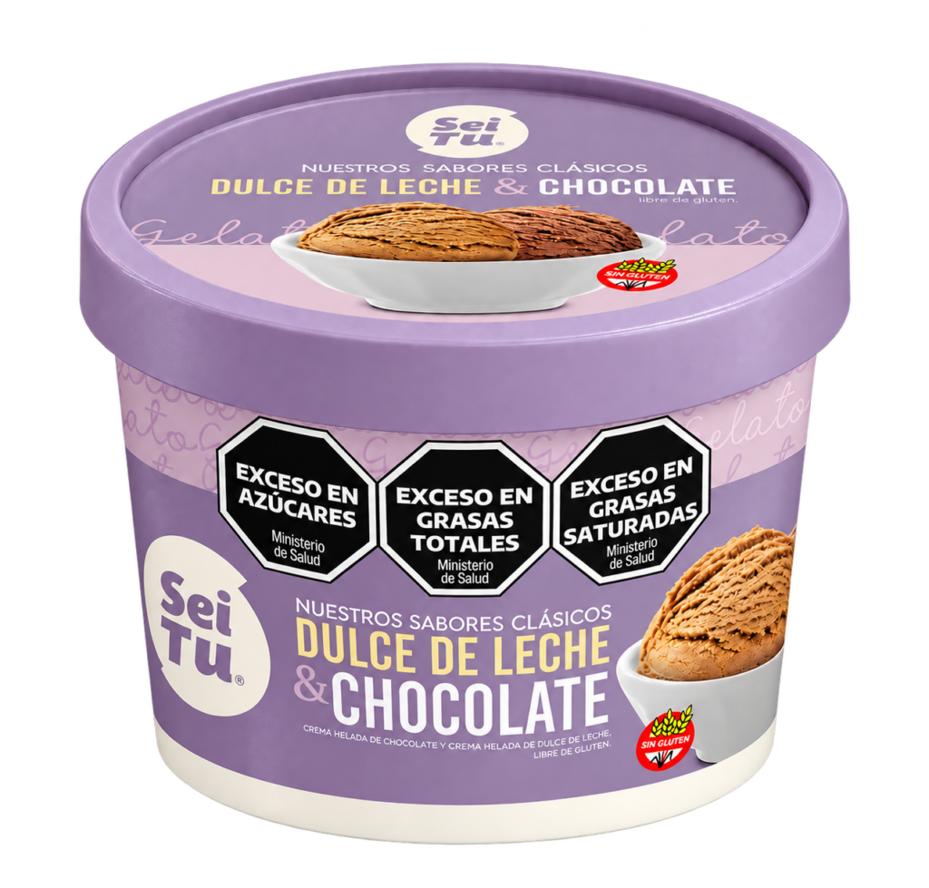 Pote Chocolate y dulce de leche