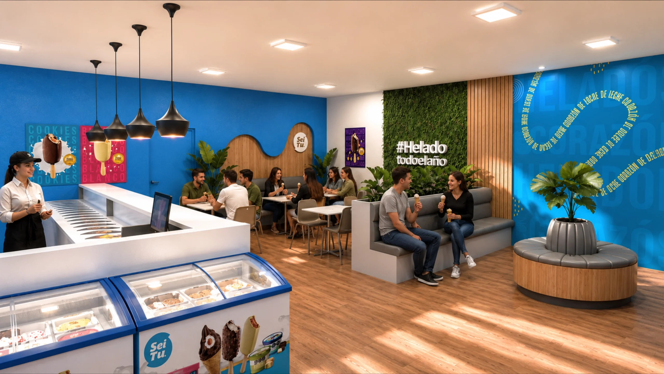 Interior de un local Sei Tu