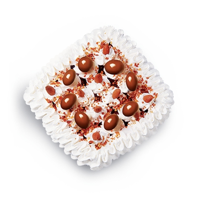 Torta de chocolate y vainilla